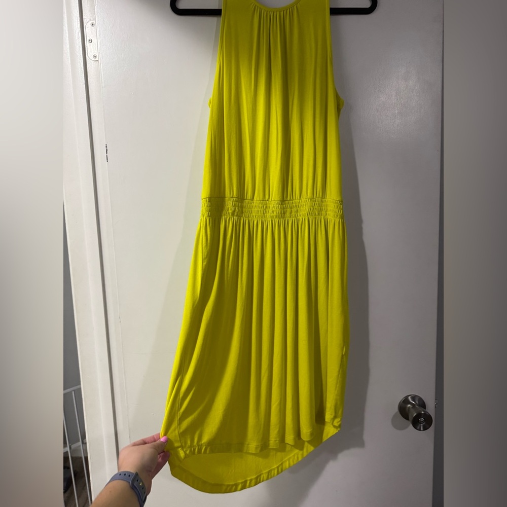 Banana Republic Yellow Sleeveless Top